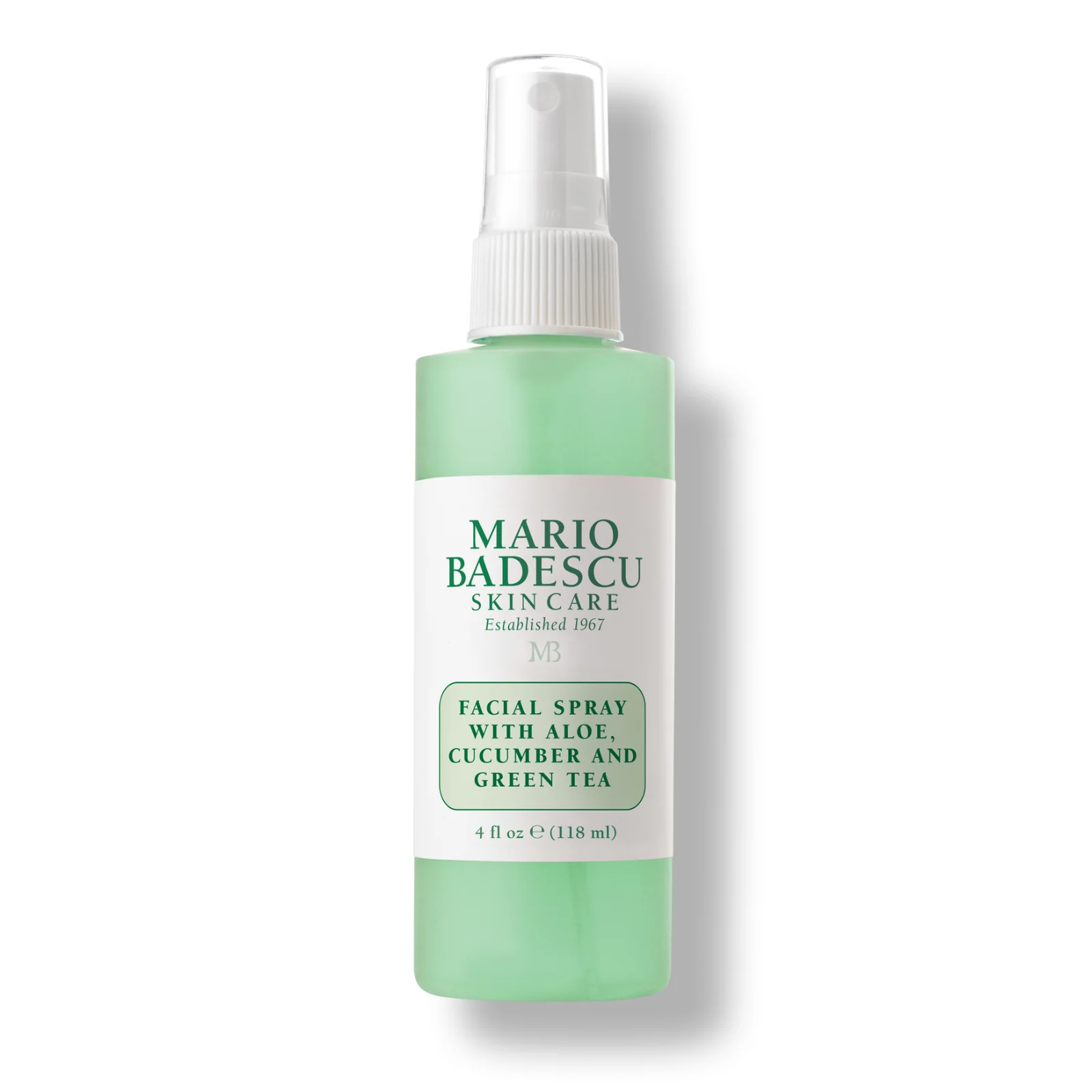 Facial Spray W/ Aloe, Cucumber & Green Tea