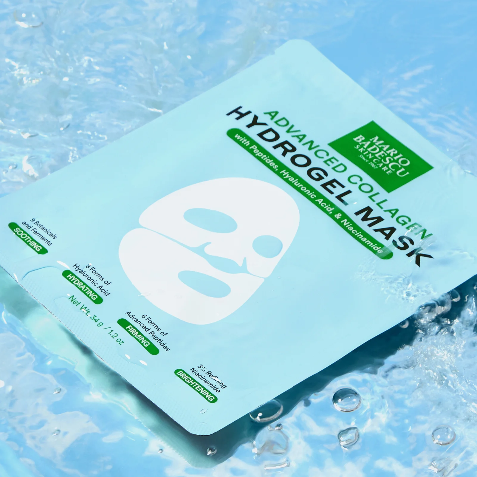 Advanced Collagen Hydrogel Masks